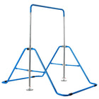 Costzon Expandable Gymnastics Training Bar,3 to 4.5 FT Height Adjustable Junior Horizontal Kip Bar - costzon