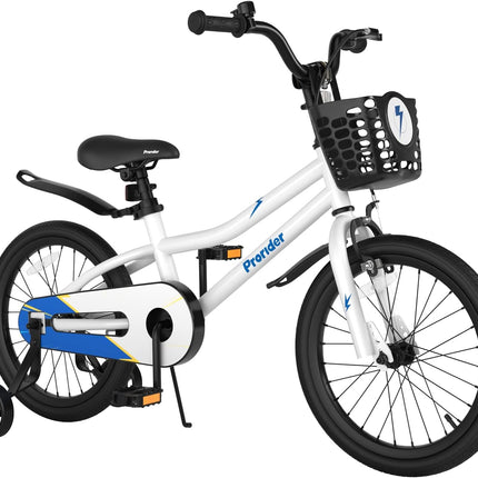 BABY JOY Kids Bike, 12 14 16 18 Inch Children Bikes for Boys Girls Age 3-8 Years w/Training Wheels
