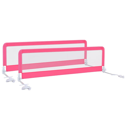 Costzon Bed Rails for Toddlers, 71'' Extra Long, Swing Down Bed Guard w/Safety Strap for Convertible Crib