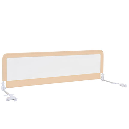 Costzon Bed Rails for Toddlers, 71'' Extra Long, Swing Down Bed Guard w/Safety Strap for Convertible Crib
