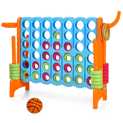 Giant 4-in-A-Row, Jumbo 4-to-Score Giant Game - Costzon