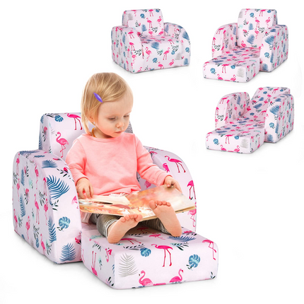 3 in 1 Convertible Flip Open Couch - Costzon