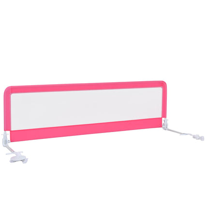 Costzon Bed Rails for Toddlers, 71'' Extra Long, Swing Down Bed Guard w/Safety Strap for Convertible Crib