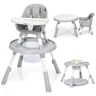 BABY JOY 6 in 1 Baby High Chair , Convertible Infant Feeding Chair w/ Removable Tray