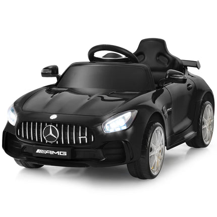 Costzon Ride on Car, 12V Licensed Mercedes Benz GTR Kids Car to Drive, Electric Cars for Kids