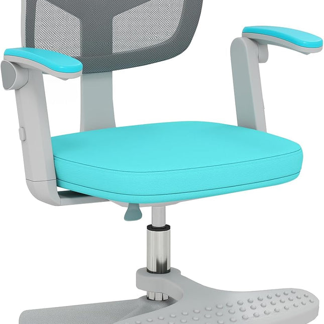 Costzon Kids Desk Chair, Ergonomic Study Computer Chair with Footrest