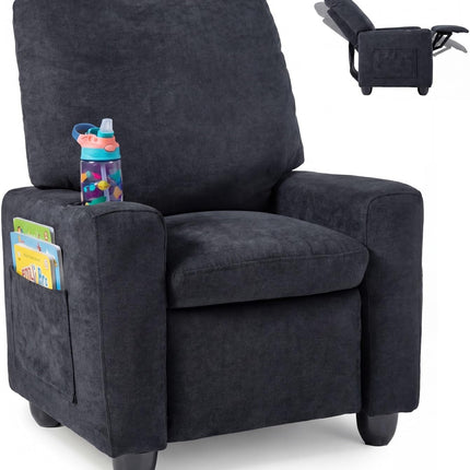 Costzon Ergonomic Kids Recliner Chair with Cup Holder & Footrest