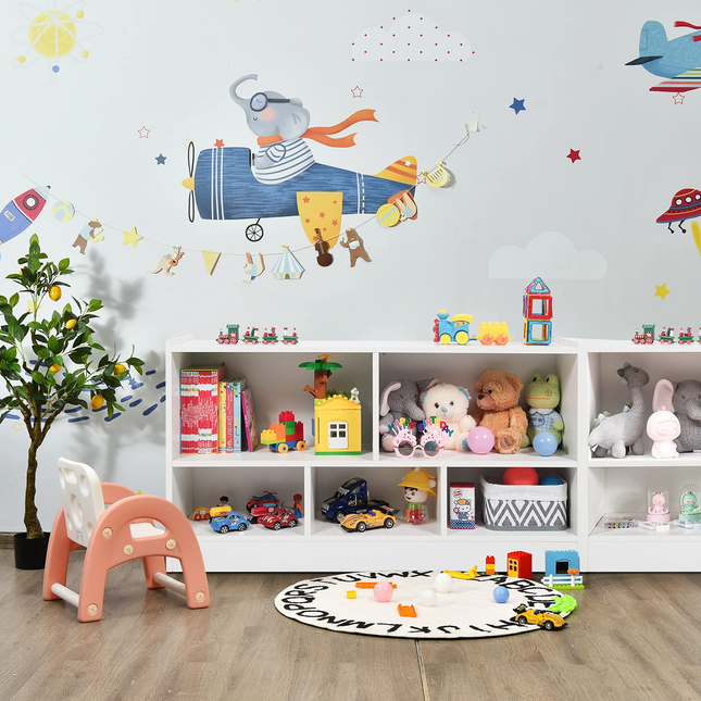 Costzon Wooden Bookshelf Daycare Furniture