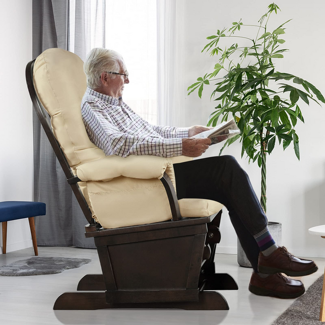 Costzon Glider and Ottoman Set