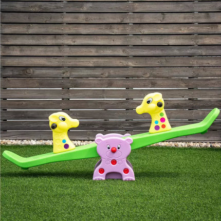 Costzon Kids Teeter Totter for Both Indoors & Outdoors