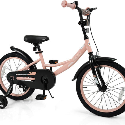 Kids Bike 12 14 16 18 Inch Toddler Bicycle with Removable Training Wheels