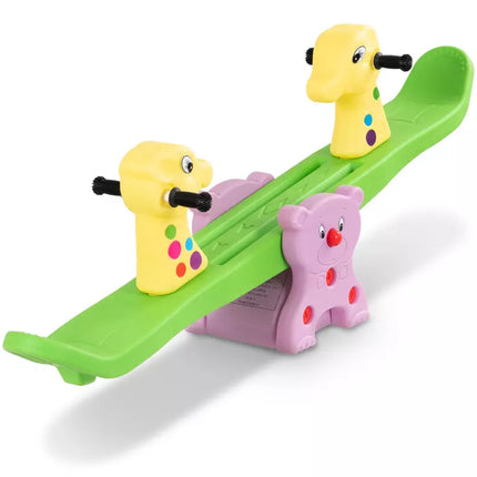 Costzon Kids Teeter Totter for Both Indoors & Outdoors
