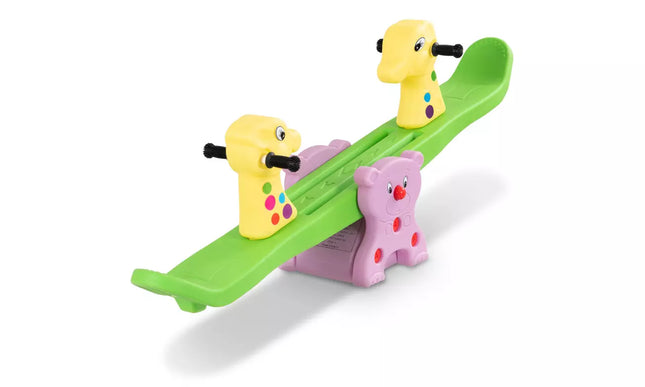 Costzon Kids Teeter Totter for Both Indoors & Outdoors
