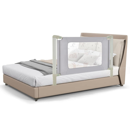 BABY JOY Bed Rails for Toddlers, Height Adjustable Kids Rail Guard