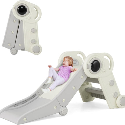 BABY JOY Toddler Slide Foldable Slide for Kids Toddlers