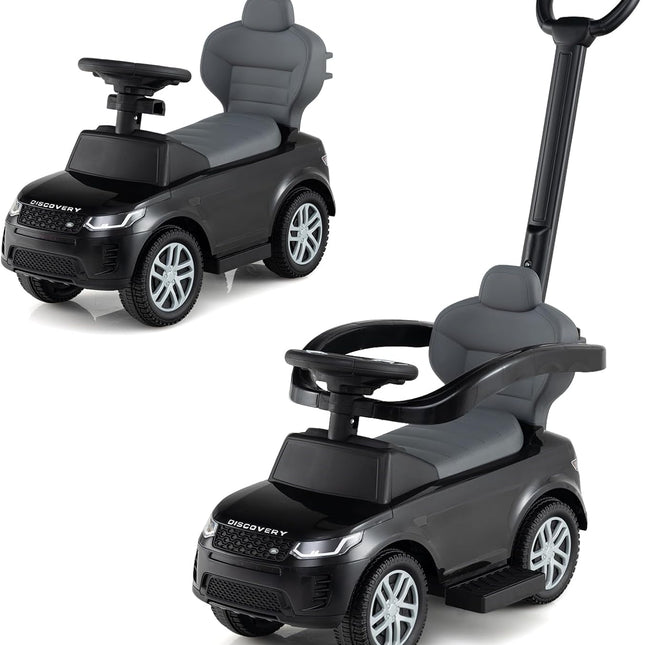 Costzon Push Car for Toddlers 3 in 1 Land Rover Discovery Stroller Sliding Walking Car