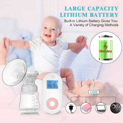 Electric Double Breast Pump with LCD Display Screen - costzon