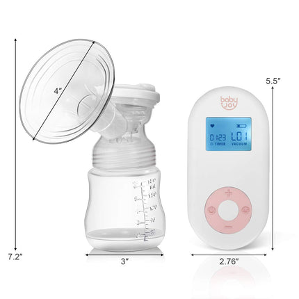 Electric Double Breast Pump with LCD Display Screen - costzon