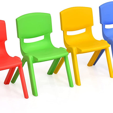 Costzon Kids Table and Chair Set, Plastic Learn and Play Activity Set - costzon