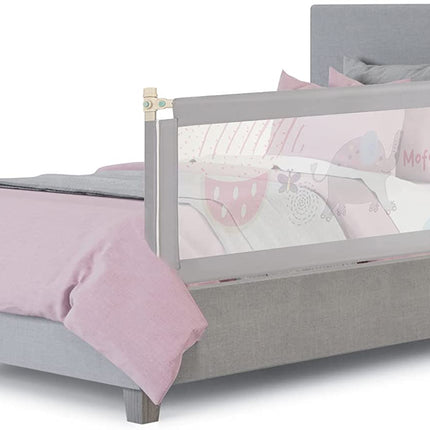 BABY JOY Bed Rail for Toddlers, Height Adjustable & Foldable Baby Bed Rail Guard