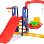 3-in-1 Slide & Swing Set