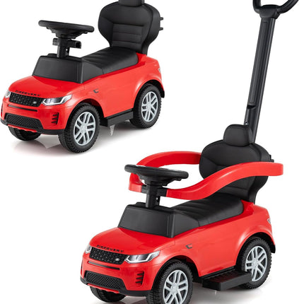 Costzon Push Car for Toddlers 3 in 1 Land Rover Discovery Stroller Sliding Walking Car