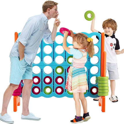 Costzon Giant 4-in-A-Row, Jumbo 4-to-Score Giant Games for Kids Adults - costzon