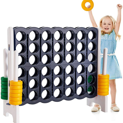 Costzon Giant 4-in-A-Row, Jumbo 4-to-Score Giant Games for Kids Adults - costzon