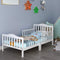 Classic Design Rubber Wood Kids Bed - Costzon