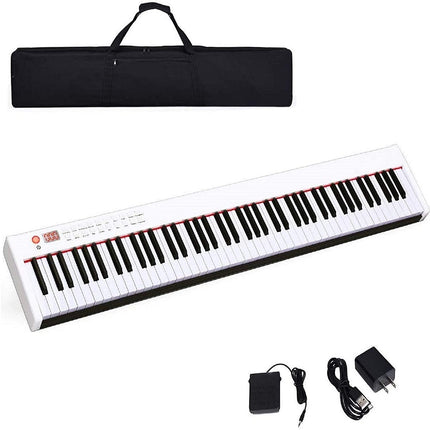 BX-II 88-Key Portable Touch Sensitive Digital Piano - costzon