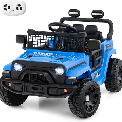 Costzon Kids Ride on Car Truck 12V Electric Vehicle w/Foldable Mirrors