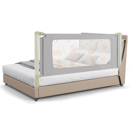 BABY JOY Bed Rails for Toddlers, Height Adjustable Kids Rail Guard