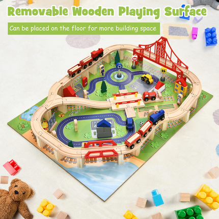 Wood Kids Activity Table - Costzon