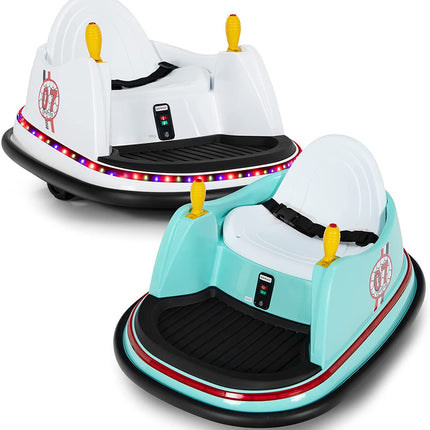 Costzon Bumper Car for Kids, 6V Battery Powered Electric Vehicle