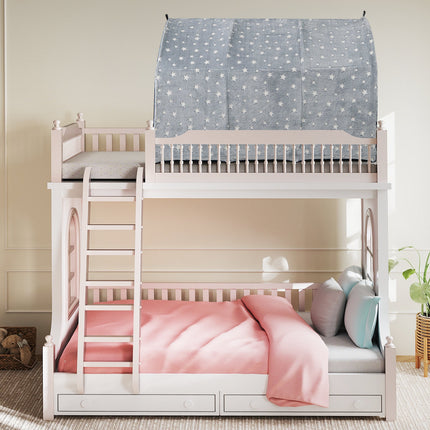 Kids Dream Bed Tent, Magical Bunk Bed Privacy Space