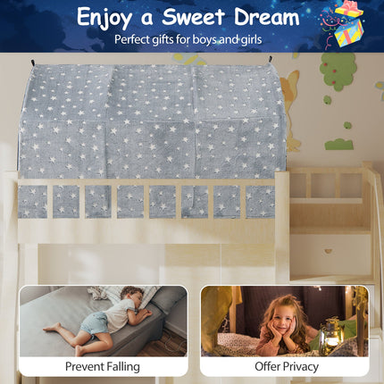 Kids Dream Bed Tent, Magical Bunk Bed Privacy Space