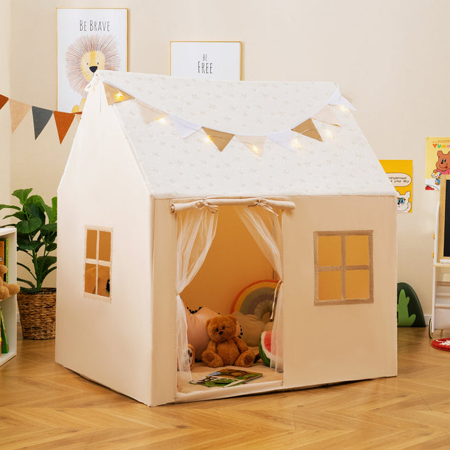 Kids Play Tent w/Padded Mat, Toddlers Castle