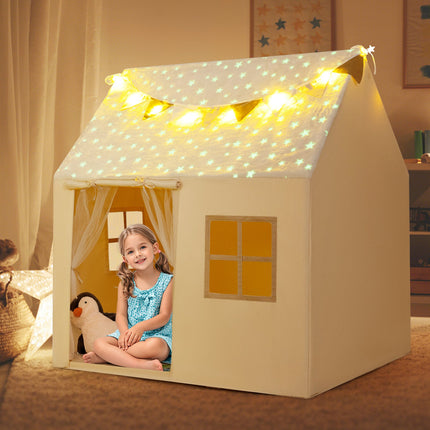 Kids Play Tent w/Padded Mat, Toddlers Castle