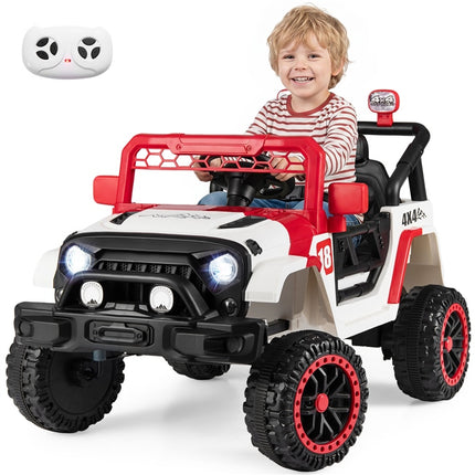 Costzon Ride on Car Truck with Remote Control for Boys Girls | 12V Electric Vehicles
