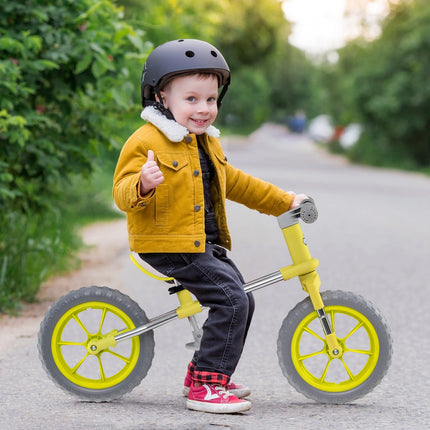 Costzon 12” Balance Bike, 2 Wheels Children’s Bicycle with Adjustable Seat