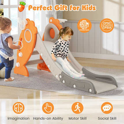 4 in 1 Indoor Slide for Toddlers Age 3+ Years