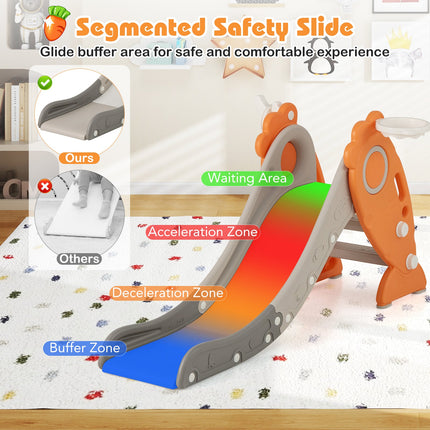 4 in 1 Indoor Slide for Toddlers Age 3+ Years