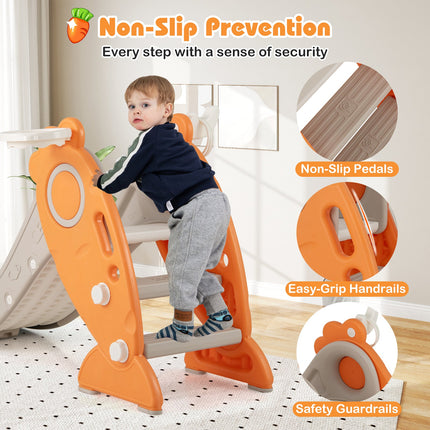 4 in 1 Indoor Slide for Toddlers Age 3+ Years