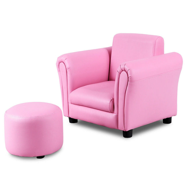 Children Sofa with Footstool, Kids Sofa with ASTM & CPSIA Certification - costzon