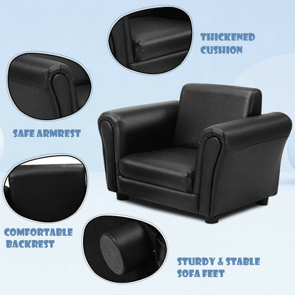 Children Sofa with Footstool, Kids Sofa with ASTM & CPSIA Certification - costzon