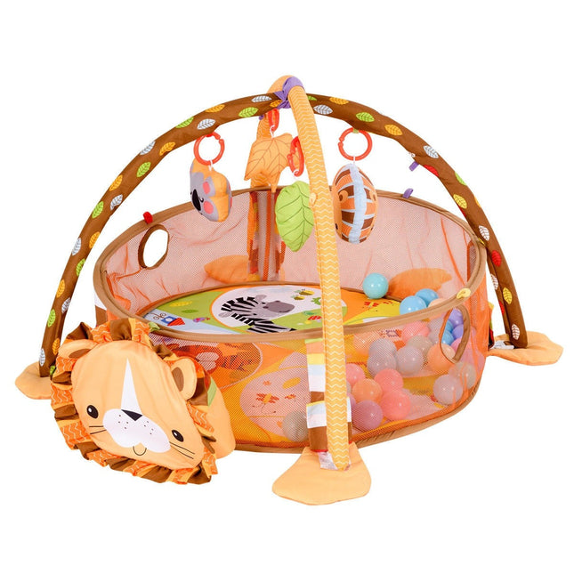 Cute Lion Theme Baby Play Gym Mat - costzon
