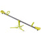Kids Seesaw Swivel Teeter Totter Playground Equipment, 360 Degree Rotation (Metal Seesaw) - costzon