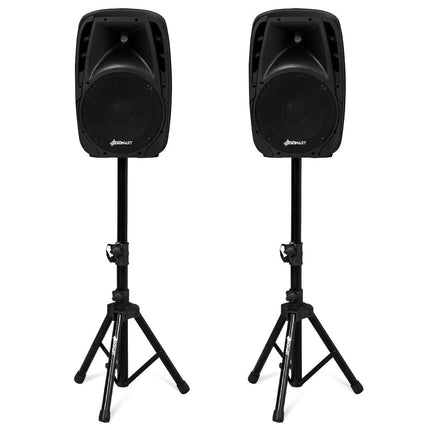 Costzon Portable 1600W 2-Way Powered PA Speaker System (2-Way) - costzon