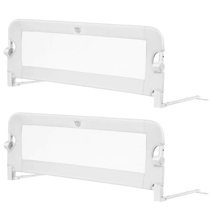 Costzon Bed Rails for Toddlers, Extra Long, Swing Down Safety Bed Guard for Convertible Crib