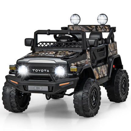 Costzon Ride on Car, 12V 7Ah Licensed Toyota FJ Cruiser Electric Car